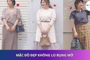 Mặc đồ đẹp không lo bụng mỡ