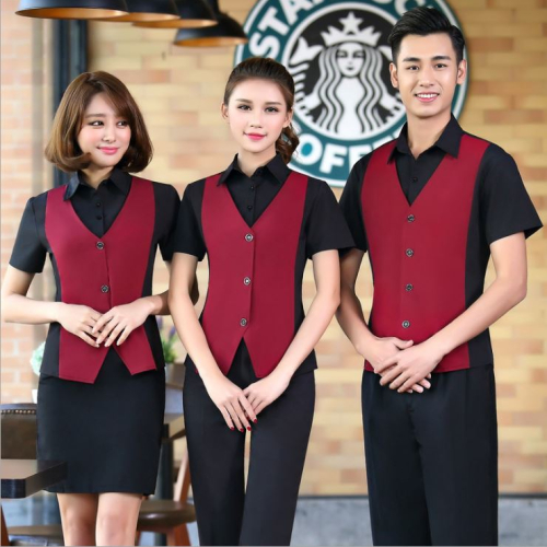 Mẫu Đồng Phục Nhân Viên Phục Vụ 01