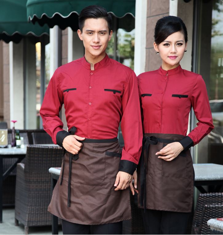 Mẫu Đồng Phục Nhân Viên Phục Vụ 04