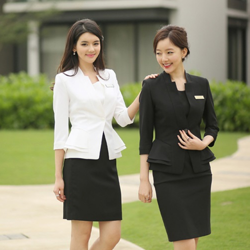 Mẫu Đồng Phục Lễ Tân Thu Ngân 10