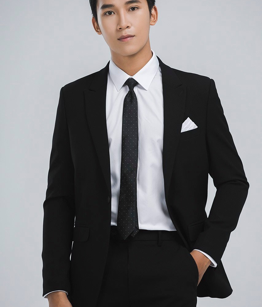 Mẫu đồng phục Vest nam form classic - 07