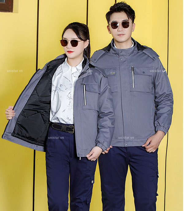 Mẫu áo khoác bảo hộ số 03