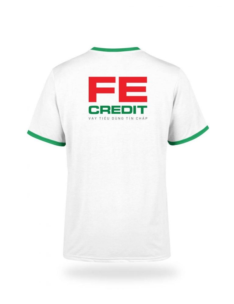 Mẫu đồng phục áo thun/phông cổ tròn FE credit