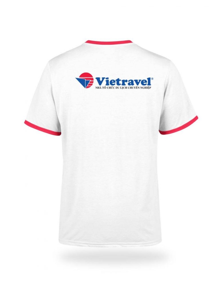 Mẫu đồng phục áo thun/phông cổ tròn Viettravel 