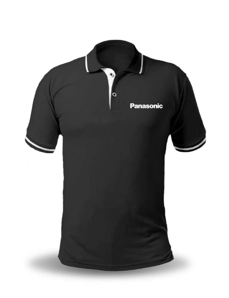 Mẫu Đồng Phục Áo Thun/Áo Phông Có Cổ Panasonic