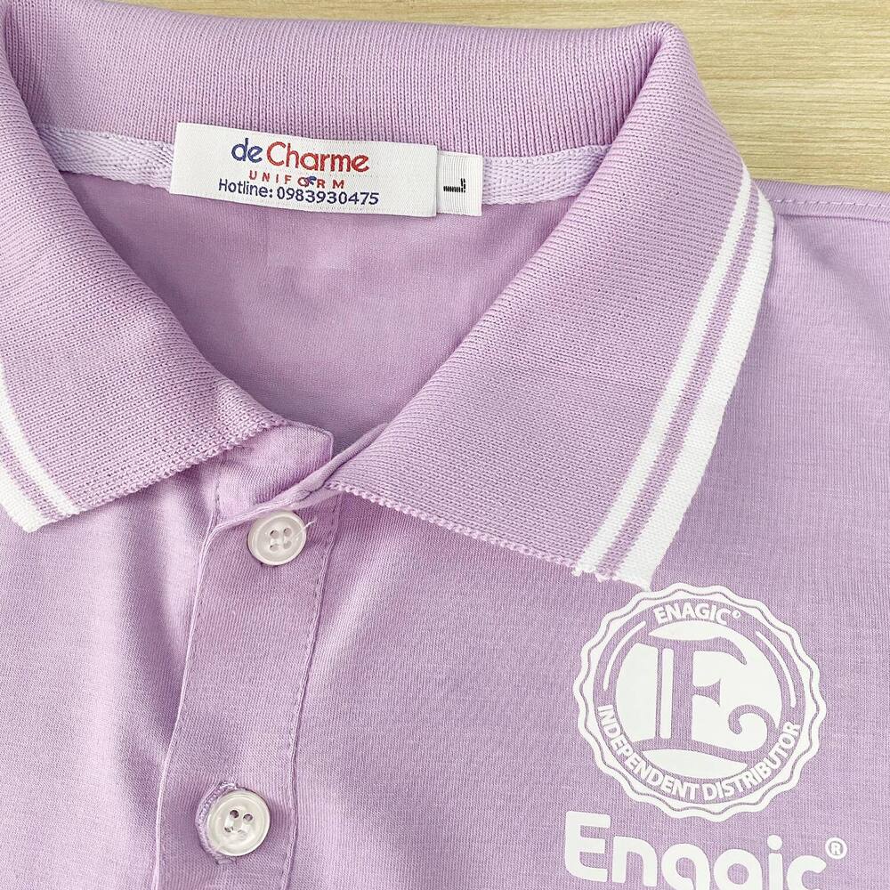 Mẫu Áo Polo Đồng Phục Công Ty Enagic