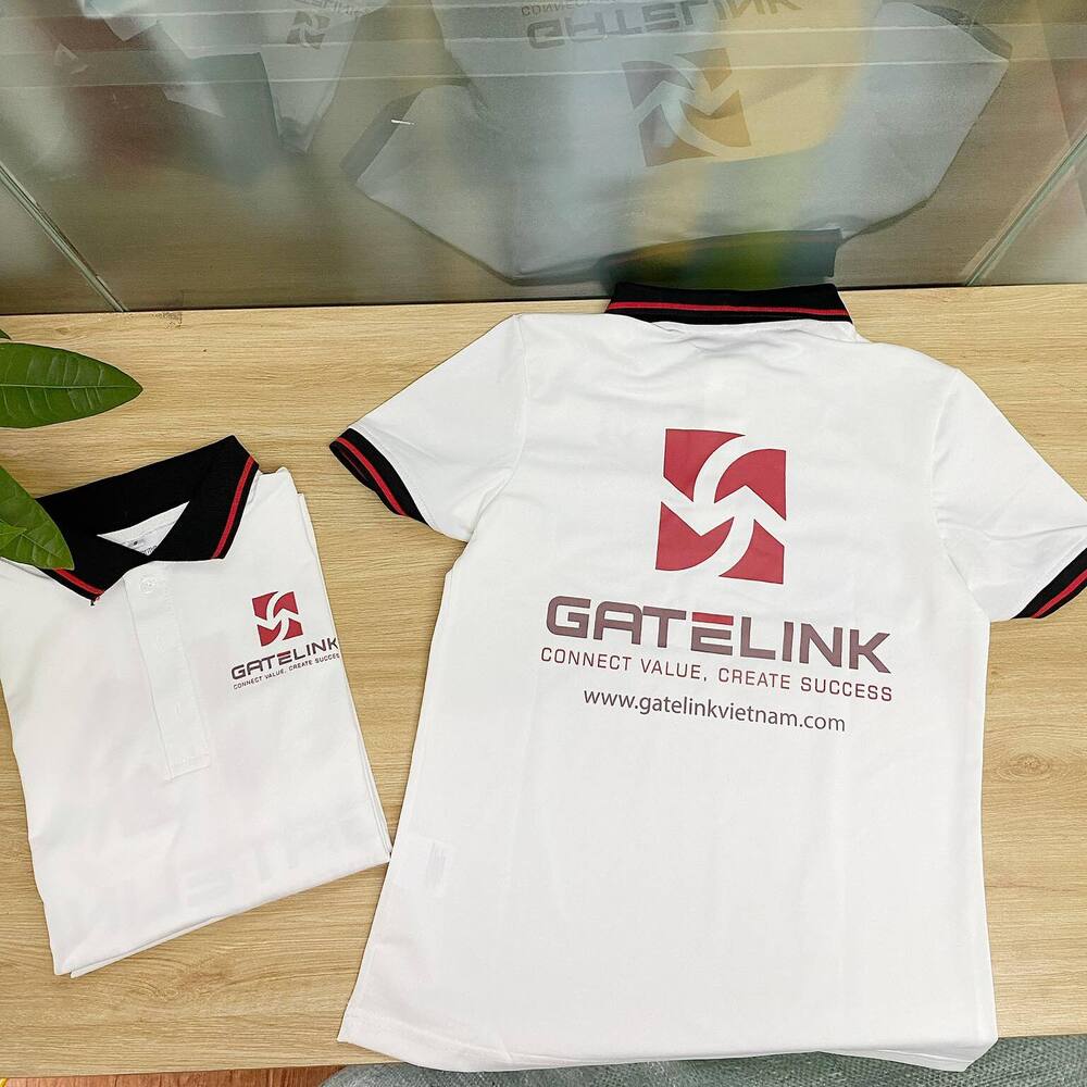 Mẫu Áo Polo Đồng Phục Công Ty Gatelink