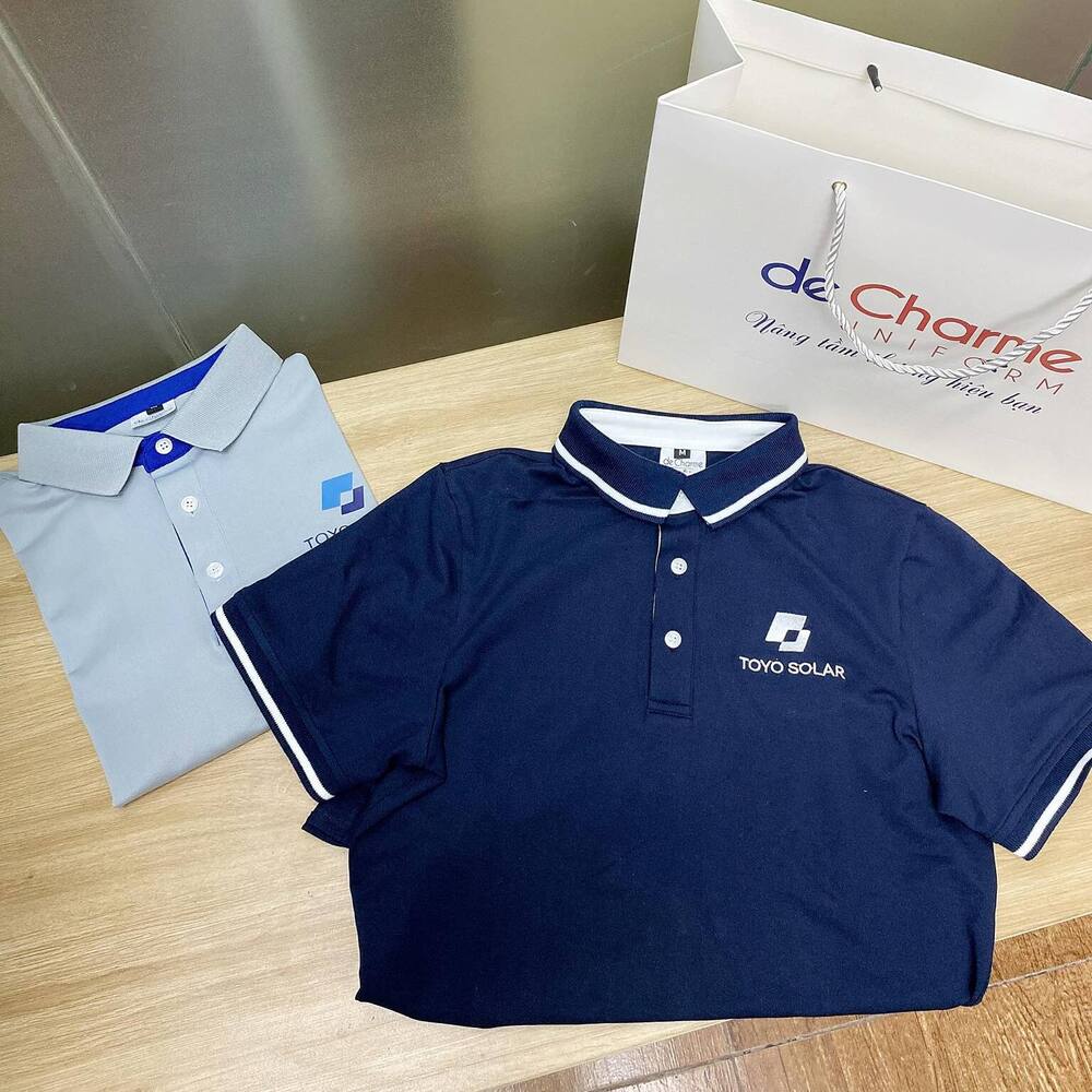 Áo Polo Đồng Phục Công Ty Toyo Solar