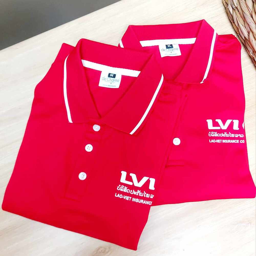 Áo Polo Đồng Phục Công Ty Bảo Hiểm LVI