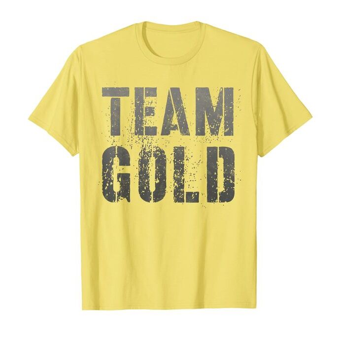 Áo Thun Đồng Phục Team Building Team Gold
