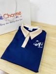 May Áo Đồng Phục Lớp Xanh Than Cực Đẹp